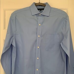 Tommy Hilfiger Blue Dress Shirt Classic Style